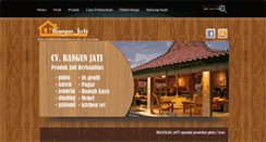 Desktop Screenshot of bangunjati.com