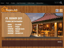 Tablet Screenshot of bangunjati.com